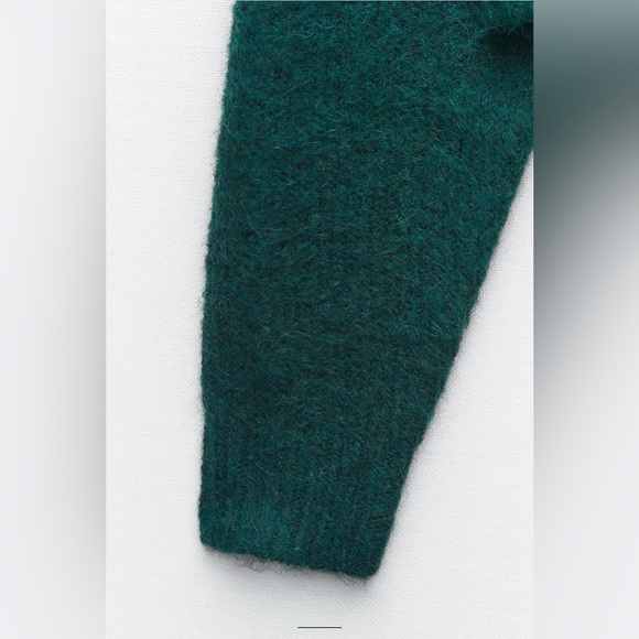 ZARA BASIC COZY KNIT SWEATER - Picture 7 of 8